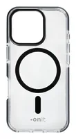 onit Back Cover Armorix iPhone 16 Pro Schwarz transparent - Grundfarbe: Schwarz - Transparent - Fallsicher: Ja - Kompatible Hersteller: Apple - Detailfarbe: Transparent - Schwarz - Mobiltelefon Kompatibilität: iPhone 16 Pro - Material: Polycarbonat (PC) -