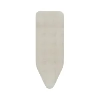 Brabantia Bügelbrettbezug C 124 x 45 cm Grau - Bügelbrettbezug: Baumwolle (CO) - Zubehörtyp: Bügelbrettbezug - Detailfarbe: Grau - Breite max.: 45 cm - Material: Baumwolle - Länge max.: 124 cm