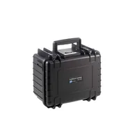 B&W Outdoor Case Type 2000 schwarz mit Schaumstoff Inlay