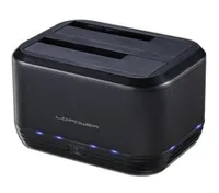 Dockingstation 2x HDD USB3 LC-Power
