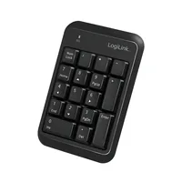 Logilink Keypad Bluetooth, mit 17 Tasten, V5.1, schwarz