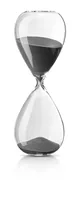 Philippi Aufsteller Lala Meeting Timer 1 h - Produkttyp: Sanduhr - Motiv: Verschiedenes - Detailfarbe: Schwarz - Transparent - Detailmaterial: Glas - Grundmaterial: Glas