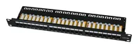 Logilink Cat.6A Patchpanel 24-Port UTP, 90 LSA Anschluss