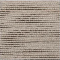 Rico Design Wolle Creative Ricorumi DK 25 g, Perlgrau - Packungsgrösse: 1 Stück - Länge: 57.5 m - Material: Baumwolle - Detailfarbe: Perlgrau - Waschbar bei: 30 °C - Nadelstärke: 3 mm - 4 mm