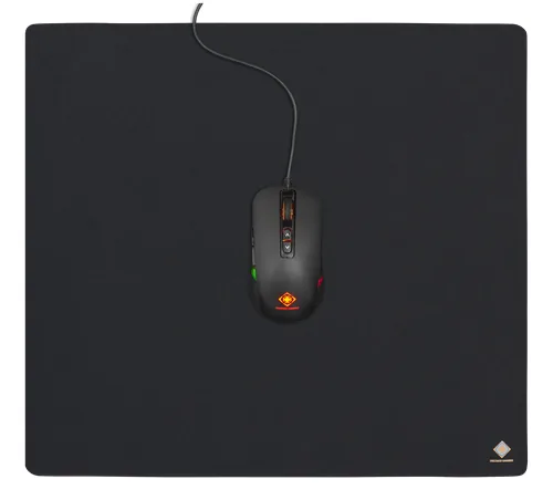 Deltaco Gaming Mauspad Large, 450x400x4mm, schwarz