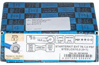 Pferd Starterkit Trennscheiben EHT 76 x 1.0 x 10 mm gerade PSF - Zubehörtyp: Trennscheibe - Durchmesser: 76 mm - Für Material: Stahl - Edelstahl - Set: Nein