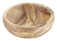 APS Schale Olive 12.5 cm x 4.5 cm - Unterteilungsmöglichkeit: Optional - Material: Holz - Detailfarbe: Braun - Set: Nein - Form: Oval
