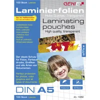GENIE Laminiertaschen 100 A5 - Folien