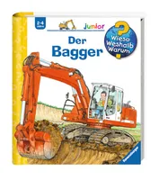 Ravensburger Kinder-Sachbuch WWW Der Bagger - Sprache: Deutsch - Altersempfehlung ab: 2 Jahren - Einband: Hardcover - Anzahl Seiten: 16 - Thema: Entdecken und Wissen - Altersgruppe: Kleinkinder