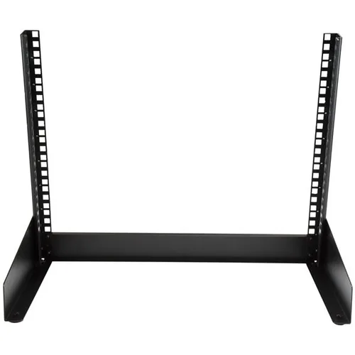 2-POST DESKTOP RACK - 8U 8U OPEN FRAME RACK CABINET - 8U