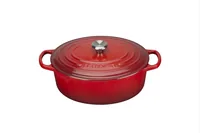 Le Creuset Signature Bräter oval 27 cm kirschrot