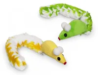 Nobby Katzen-Spielzeug Maus mit Plüschschwanz, 2 Stück - Produkttyp: Plüsch-/Stofftier - Spielzeug - Eigenschaften: Keine spezielle Eigenschaft - Tierart: Katze