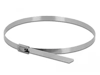 Delock Edelstahlkabelbinder L 500 x B 4,6 mm 10 Stück