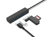 CONCEPTRONIC 4-Port Hub USB-A3.0->4xA3.0 o.Netz. sw