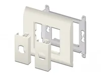 DeLOCK 81314 mounting kit White Plastic