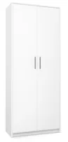 Filing cabinet OLIV 2D 74x35x180 cm, white