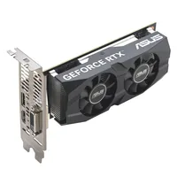 ASUS GeForce RTX 3050 LP BRK OC Edition - Grafikkategorie: Gaming (Mid-Range) - Grafikfamilie: Nvidia GeForce RTX - Grafikkarte Modell: Nvidia GeForce RTX 3050 - Grafikspeicher Grösse: 6 GB - Schnittstelle Grafikkarte: PCI Express 4.0 - Kühlungstyp: Aktiv