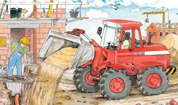 Ravensburger Puzzle Mein Bagger - Motiv: Arbeitswelt - Altersempfehlung ab: 3 Jahren - Tiefe: 26 cm - Eigenschaften: Keine Eigenschaft - Zertifikate: Keine Zertifizierung - Breite: 14.5 cm
