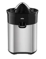 Braun CJ5050 BK electric citrus press 60 W Black, Metallic