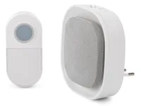 Entac Türklingel AC Plug-in Nachtlicht IP44-Sender 1xCR2032