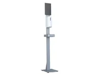 Multibrackets Desinfektionsmittelständer Hygienebox Stand weiss / 9646 - Produktkategorie: Desinfektionsmittelständer - Detailfarbe: Weiss