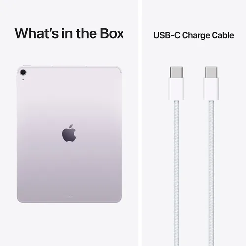 Apple iPad Air 5G Apple M LTE-TDD & LTE-FDD 128 Go 33 cm (13") 12 Go Wi-Fi 7 (802.11be) iPadOS 26 Violet