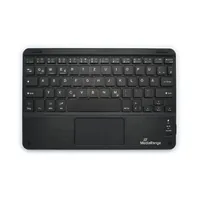 MediaRange Tastatur Wireless 64 Tasten Touchpad DE schwarz