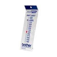 Brother ID1850 - 18 x 50 mm 12 Etikett(en) Stempeletiketten