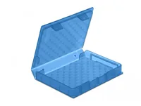 Delock Schutzgehäuse für 2.5? HDD / SSD blau - Zubehörtyp: Aufbewahrung