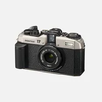 Pentax 17 Compact film camera 35 mm Black, Silver
