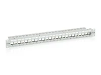 Equip 19 Patchpanel 24xKeystones FTP 1U LSA110 RAL7035