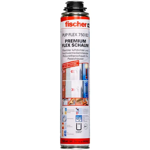 Pistolenschaum Premium Flex Schaum PUP FLEX 750 B2 (creme/weiß, 750ml)