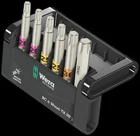 Wera Bit-Check 6 Wood TORX HF 1