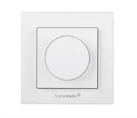 Homematic IP Smart Home Funk-Drehtaster - Produkttyp: Beleuchtung - Fernbedienung und Wandtaster - System-Kompatibilität: Keine - Protokoll: IPv6 - Systemkommunikation: Wireless - Detailfarbe: Grau