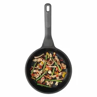 BergHOFF Bratpfanne Leo Stone+ 20 cm - Material: Aluminium - Pfannentyp: Bratpfanne - Kompatible Kochfelder: Backofen - Glaskeramik - Gas - Halogen - Induktion - Elektro - Antihaftbeschichtung: Ja - Detailfarbe: Schwarz - Set: Nein