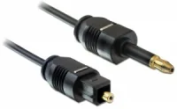 Delock Toslink Kabel Standard Stecker > Toslink mini 3,5 mm Stecker 2 m
