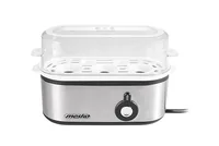 Mesko Home MS 4485 egg cooker 3 egg(s) 210 W Black, Silver, Transparent