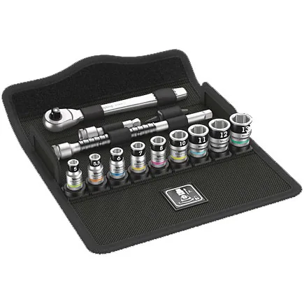 Wera Ratsche 8100 SA 12 HF 1/4 Zyklop Metal - Grösse: 0 mm - Set: Ja