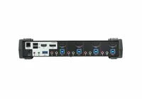 ATEN CS1924M-AT-G Tastatur/Video/Maus (KVM)-Switch Schwarz