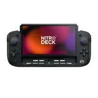 GAME Controller Nitro Deck - Verbindungsmöglichkeiten: Bluetooth - Plattform: Nintendo Switch - Nintendo Switch OLED-Modell - Controller Typ: Gamepad - Detailfarbe: Schwarz