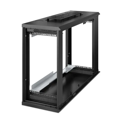 APC Wandschrank AR106VI 19 / 6HE / Schwarz - Produkttyp: Wandgehäuse - 10/19 Rack: 19 - Höheneinheiten: 6HE - Schallgedämpft: Nein - Einbautiefe: 762 mm - Tiefe (Aussenmass): 968 mm