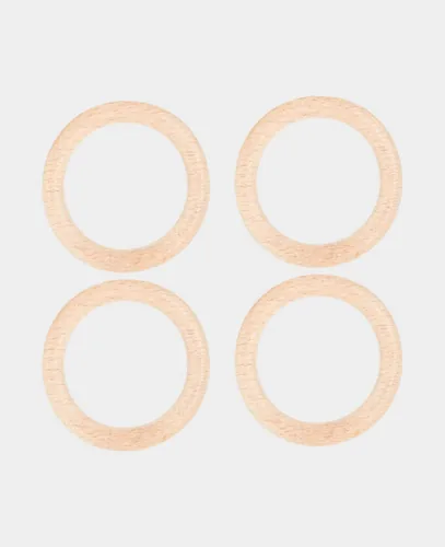 lalana 6006.13 Round bead Wood Brown 4 pc(s)