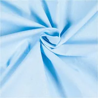 Creativ Company Stoff 145 cm x 200 cm, Hellblau - Breite: 145 cm - Länge: 200 cm - Material: Baumwolle - Detailfarbe: Hellblau