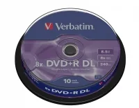 Verbatim 43666 DVD-Rohling 8,5 GB DVD+R DL 10 Stück(e)