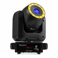 BeamZ Moving Head COBRA 100R - Typ: Moving Head - Leuchtmittel: LED - Ausstattung: Prisma - Gobo - DMX-fähig - Funktionen: Spot