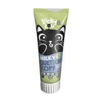 Lucky Lou Katzen-Snack Tube Quetschkopf Milky 75 g - Snackart: Paste - Tierbedürfnis: Kein besonderes Bedürfnis - Geschmacksrichtung: Joghurt - Zertifikate: Keine Zertifizierung - Fleischsorte: Keine Angaben - Futtereigenschaft: Keine besondere Futtereige