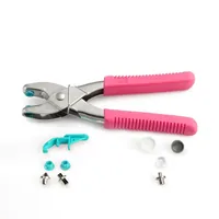 Prym  Love Vario-Zange Inklusive Werkzeug-Set, Pink - Verpackungseinheit: 1 Stück - Detailfarbe: Pink - Produkttyp: Vario-Zange