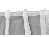 Hubatka Tagvorhang Volie mit Gleitern 200 cm x 240 cm, Weiss - Breite: 200 cm - Höhe: 240 cm - Eigenschaften: Keine Eigenschaft - Zertifikate: Keine Zertifizierung - Motiv: Ohne Motiv - Detailfarbe: Weiss