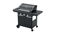 Campingaz Gasgrill Select 3 LX Plus - Tiefe: 65.6 cm - Breite: 131 cm - Detailfarbe: Schwarz - Anzahl Brenner: 3 × - Integriertes Thermometer: Ja - Höhe: 142.5 cm