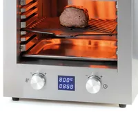 Koenig Elektrogrill Beef Grill XL - Betriebsart: 230 V - Tiefe: 38 cm - Breite: 36 cm - Detailfarbe: Silber - Anzahl Brenner: 1 × - Integriertes Thermometer: Ja